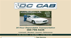 Desktop Screenshot of dc-cab.com